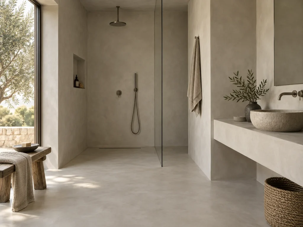 Mircocement finishing
